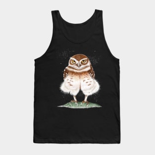 Cute Burrowing Owl Attitude Tank Top